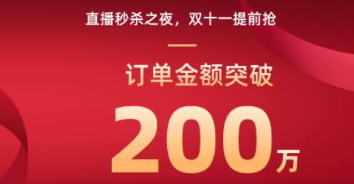 霞菲爾全屋定制雙十一提前搶線上直播圓滿收官！
